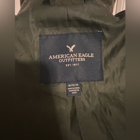 American Eagle Double Breasted Peacoat (M) - Picture 7 of 9